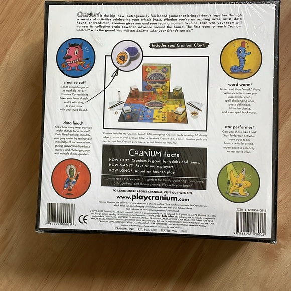 Cranium board game New vintage 2002 - Picture 2 of 4